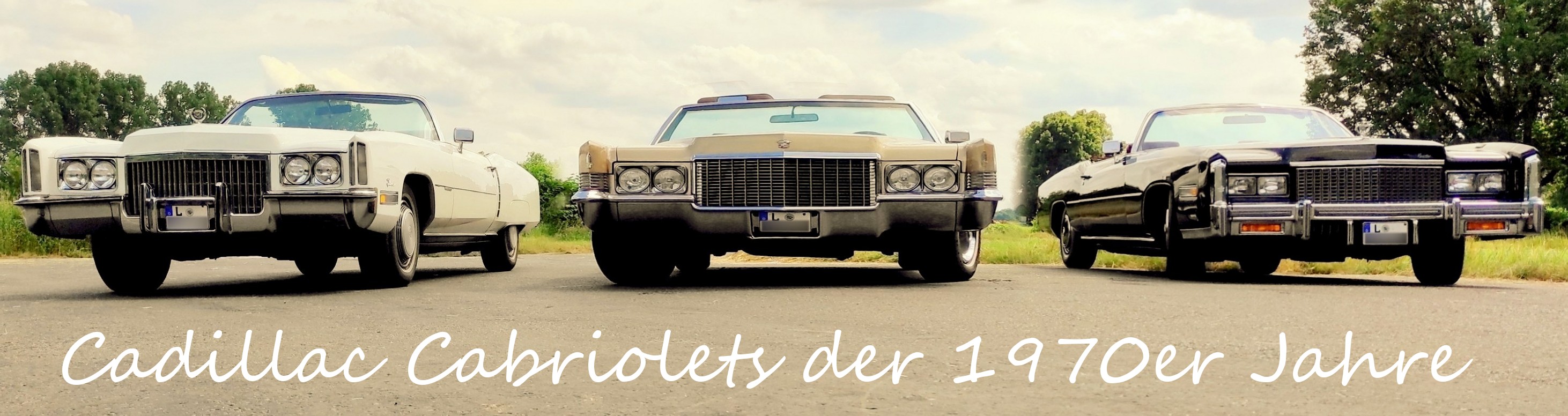 Leipzig Oldtimer Verkauf - Foto:Cadillac-Cabrio-Typen der 1970er Jahre - Eldorado & DeVille