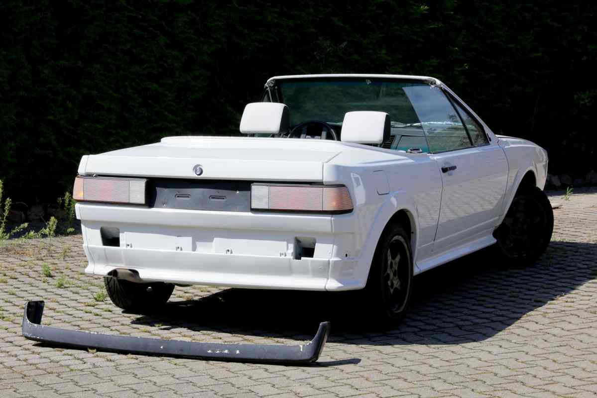 Fahrzeugverkauf VW Scirocco Cabrio Bild Heckansicht