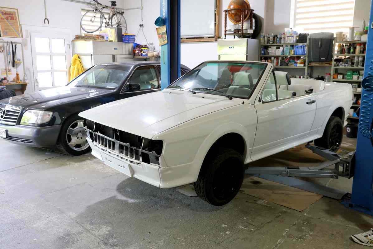 Fahrzeugverkauf VW Scirocco Cabrio Bild Restauration